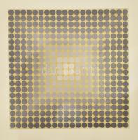 Vasarely Victor (1908-1997): 10 db heliogravűr, papír. Neuchatel, Éditions du Griffon kiadása, 1971....