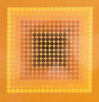 Vasarely Victor (1908-1997): 10 db heliogravűr, papír. Neuchatel, Éditions du Griffon kiadása, 1971....