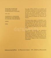 Vasarely Victor (1908-1997): 10 db heliogravűr, papír. Neuchatel, Éditions du Griffon kiadása, 1971....