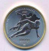 2020. 10.000Ft Ag "Magyar Olimpiai Bizottság" kapszulában, tanúsítvánnyal T:PP