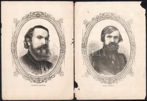 Országgyűlési emlékkönyv 1866. VII. füzet. Falk Miksa, Horváth Boldizsár, Jókai Mór, Kriza János, Pá...