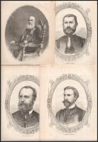 Országgyűlési emlékkönyv 1866. VII. füzet. Falk Miksa, Horváth Boldizsár, Jókai Mór, Kriza János, Pá...