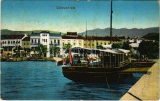 1914 Crikvenica, Cirkvenica; steamship (EK)