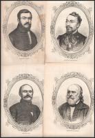 Országgyűlési emlékkönyv 1866. VI. füzet. Falk Miksa, Horváth Boldizsár, Jókai Mór, Kriza János, Pál...