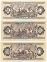 1980-1989. 50Ft (3xklf) T:UNC,AU