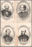 Országgyűlési emlékkönyv 1866. V. füzet. Falk Miksa, Horváth Boldizsár, Jókai Mór, Kriza János, Pálf...