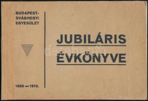 Budapest-Svábhegyi-Egyesület jubiláris évkönyve. 1888-1913. (Bp., 1913), Budapest-Svábhegyi-Egyesület (Ádám Herman-ny.), 48 p. Fekete-fehér fotókkal illusztrálva. Papírkötésben, javított borítóval, néhány kissé sérült, javított lappal.