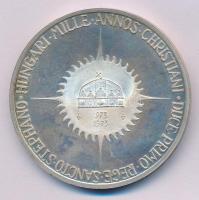 Kanada 1973. "Mindszenty József" peremen jelzett, számozott Ag emlékérem "000074"...