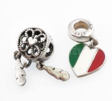 Ezüst(Ag) 5 db charm Pandora jelzéssel, bruttó: 11 g