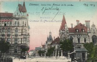 Olomouc with ad of Dr. Josef Kubicek
