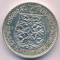 Tóth Sándor (1933-) 1994. "A hét vezér sorozat - Ond vezér" jelzett piedfort Ag emlékérem ...