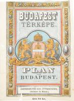 Buda Pest térképe. A Kör és Sugár út terve a Közmunka Tanács megállapitása szerint. - (Durch den Bau...