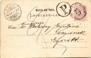 1898 (Vorläufer) Trencsénteplic, Trencianske Teplice; Hamans-Bad / Hammam fürdő / spa, bath, interio...