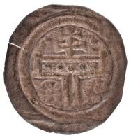 1180-1240. Bracteata Ag "III. Béla - IV. Béla" (0,28g) T:AU Hungary 1180-1240. Bracteata A...