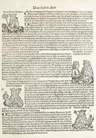 Ősnyomtatvány : A Hartmann Schedel krónika magyar vonatkozású lapja. Taksony vezér 
 
1493.-ban je...