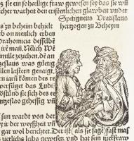 Ősnyomtatvány : A Hartmann Schedel krónika magyar vonatkozású lapja. Taksony vezér 
 
1493.-ban je...