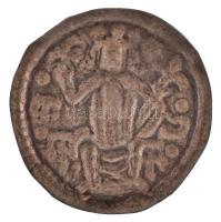 1180-1240. Bracteata Ag "III. Béla - IV. Béla" (0,28g) T:XF Hungary 1180-1240. Bracteata A...