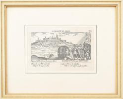 Meissner, Daniel (1585-1625): Buda látképe, 1626
rézmetszet, papír, 100*150 mm Üvegezett keretben