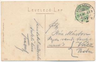 1911 Nagyvárad, Oradea; Bazár épület, Magyar Általános Hitelbank, Dr. Barta fogorvos, Frankl Róza, A...