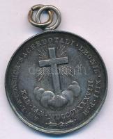 Vatikán 1887. "XIII. Leó pápa pontifikátusának 10. évére" jelzetlen Ag emlékmedál "LE...