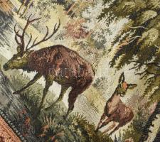 Erdei táj. Faliszőttes, cca 145x60 cm