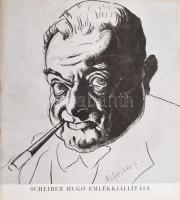 Oelmacher Anna (szerk.): Scheiber Hugó emlékkiállítása. Bp., 1964, Magyar Nemzeti Galéria. 30 p. Fekete-fehér képekkel illusztrált katalógus. Kiadói papírkötésben, jó állapotban.