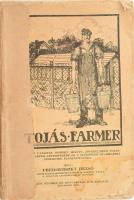 Predmerszky Dezső: A tojás-farmer. Bp., 1928, Légrády, 172+(8) p. Első kiadás. Fekete-fehér képekkel illusztrálva. Kiadói papírkötés, viseltes állapotban, sérült, foltos borítóval, javított gerinccel, helyenként sérült lapszélekkel, szétváló fűzéssel, a lapok egy része kijár.