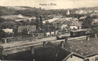 Úvaly railway station