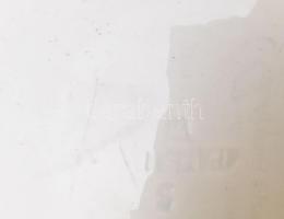 Apátfalva, cca 19. sz vége, dísztál. Emlék felirattal, jelzett, kis sérüléssel, repedéssel, d: 22 cm