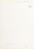 cca 1940 Budapest, Svábhegy télen a Normafánál, Reich Péter Cornel feliratozott, pecséttel jelzett f...