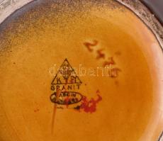 Doboznyi népi kerámia, jelzésekkel, sérülésekkel, klf méretben