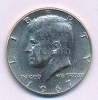 Amerikai Egyesült Államok 1967. 1/2$ Ag "Kennedy" T:AU USA 1967. 1/2 Dollar Ag "Kennedy" C:AU Krause KM#202a