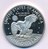 Amerikai Egyesült Államok 1972S 1$ Ag "Eisenhower" T:PP USA 1972S 1 Dollar Ag "Eisenh...