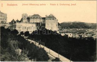 Budapest I. József főherceg palota, Királyi vár. Taussig A. 6750. (EK)