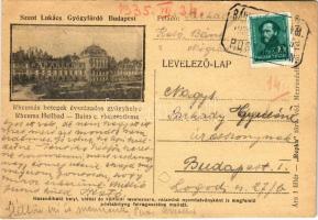 1935 Budapest II. Szent Lukács gyógyfürdő (EB)