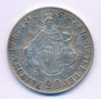 1848B 20kr Ag "V. Ferdinánd" T:AU,XF kis patina
Hungary 1848B 20 Kreuzer Ag "Ferdina...
