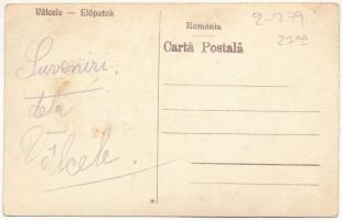 Előpatak, Valcele; Vendéglő kertje, borozó társaság / restaurant garden, guests drinking wine (fl)