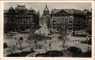 1941 Budapest V. Szabadság tér, irredenta szoborcsoport