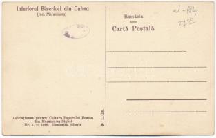 Izakonyha, Konyha, Cuhea, Bogdan Voda (Maramaros); Interiorul Bisericei (Jud. Maramarues) / templom ...