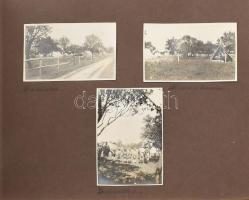 1929 A rákospalotai 108. számú "Pál Evangéliuma" cserkészcsapat gyenesdiási tábora, fotóal...