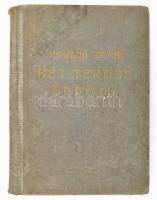 Howard Koch: Hét tenger ördöge. Regény. Ford.: Radó István. [Bp., 1941], Hajnal. Kiadói félvászon-kötés, kopott, foltos borítóval, a gerincen kis sérüléssel, kissé laza fűzéssel, ajándékozási sorokkal, hiányzó elülső előzéklappal és hátsó szennylappal.