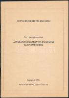 Dr. Párdányi Miklósné: Általános és szervetlen kémiai alapismeretek. Restaurátorképzés jegyzetei. Bp., 1990, Magyar Nemzeti Múzeum, 35 p. Kiadói tűzött papírkötés.