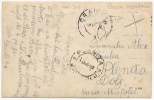 1922 Ruszkabánya, Rusca Montana; Bibel-féle márványtelep, gyár munkásokkal / marble works factory. p...