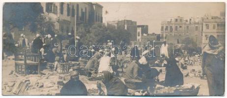 1912 Cairo, market / piac (14,2 x 6 cm) (fl)