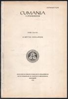 Fehér Zoltán: A bátyai szállások. (DEDIKÁLT). Cumania II. Ethnographia. Bács-Kiskun Megye Múzeumok Közleményei. (Különlenyomat). Kecskemét, 1974, (Petőfi Ny.), 115-132 p. Kiadói tűzött papírkötés, sérült, javított gerinccel. A szerző által DEDIKÁLT példány.