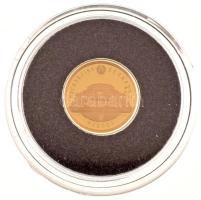 Oroszország 2013. 5R Au "Balett táncos", "A világ legkisebb arany érméi" tanúsít...