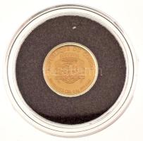 Kongó 2015. 100Fr Au "Megváltó Krisztus - Rio de Janeiro" "A világ legkisebb arany ér...