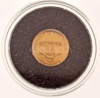 Elefántcsontpart 2013. 1500Fr Au "John F. Kennedy", "A világ legkisebb arany érméi&qu...