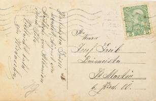 cca 1916 Az osztrák-magyar haditengerészet S.M.S. Pandur Huszár osztályú rombolóján (készült a Ganz ...