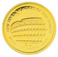 Salamon-szigetek 2011. 5$ Au "A világ hét új csodája - Kolosszeum", "A világ legkiseb...